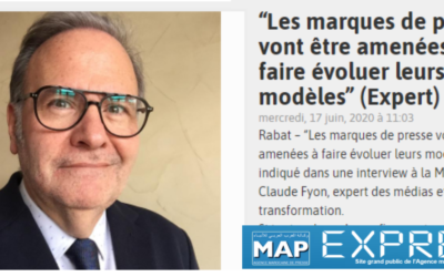 Notre interview à la MAP, reprise par MAPNews, H24, L’Opinion et Le Reporter